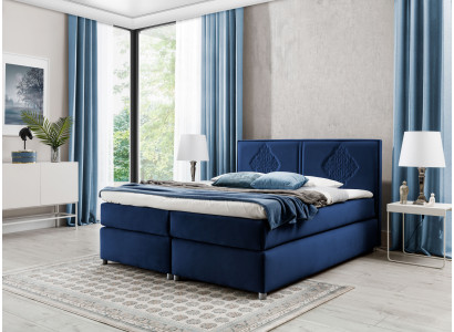 Boxspring Bed Bedroom Beds Upholstery Design Double Hotel Luxury 200x200 new