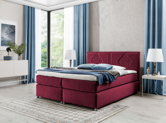 Boxspring Bed Bedroom Beds Upholstery Design Double Hotel Luxury 200x200 new