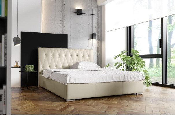 Double bed bed frame marriage bed bed frame bed upholstered bed beds polyester new