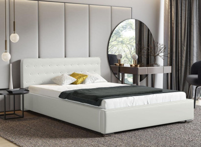 Double bed Marriage bed Bed frame Bed Upholstered bed Beds Polyester bed frame new