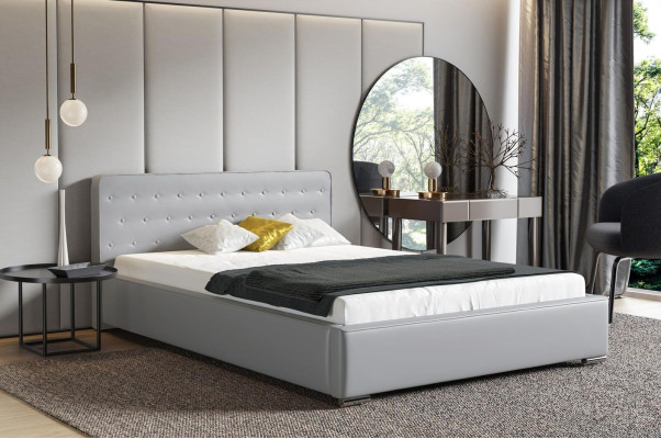 Double bed Marriage bed Bed frame Bed Upholstered bed Beds Polyester bed frame new