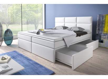 Boxspring Beds Bed Upholstery Imitation leather Designer Hotel Double Luxury Design new