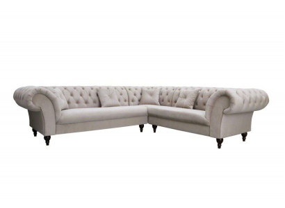 Chesterfield Corner sofa Preston Sofa Couch Living landscape Corner sofa Eck Design new
