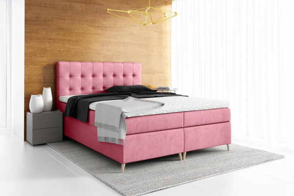 Upholstered bed Bed Box Spring Bed Design Double Hotel Modern Beds Bedroom