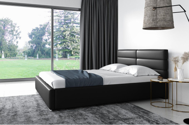 Bed Frame Wood Design Double Hotel Modern Bed Bedroom Beds Upholstered bed