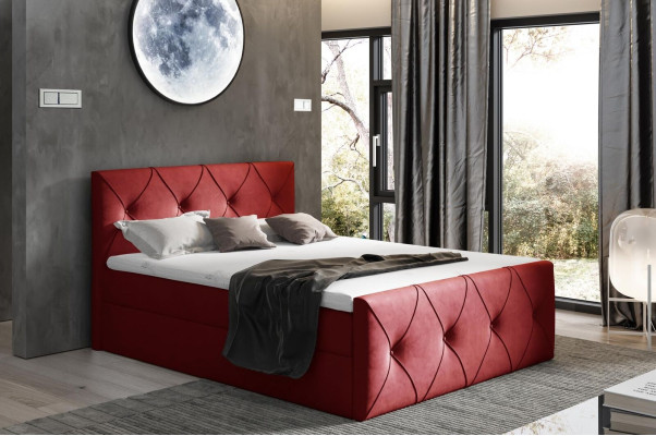 bed base Bed Bedroom Beds Box spring bed Textile Design Double Hotel new