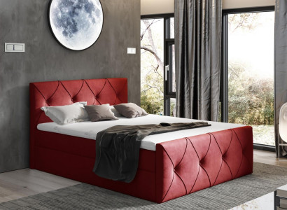 bed base Bed Bedroom Beds Box spring bed Textile Design Double Hotel new