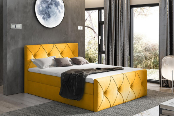 bed base Bed Bedroom Beds Box spring bed Textile Design Double Hotel new