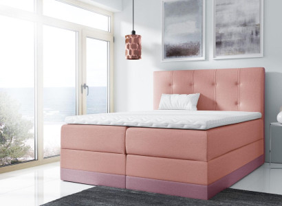 Marriage Bed Rosa Upholstered bed Beds Boxspring Bed Double bed with Mattress new