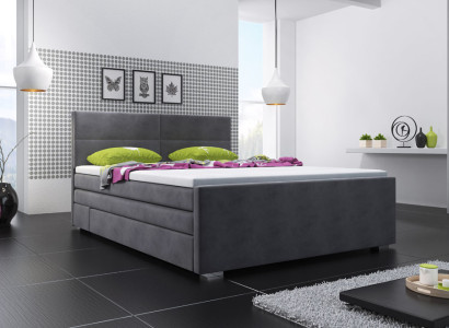 Upholstered bed Beds Bed Upholstery Designer Hotel Double Luxury Boxspring Beds new
