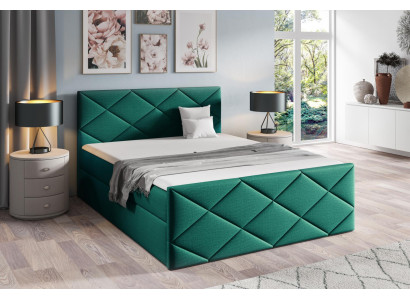 Bed bed base box spring bed 180x200 Bedroom Design Double Modern