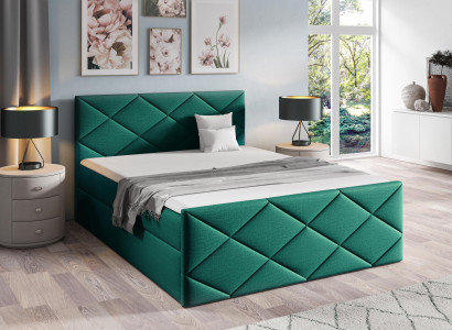 Bed bed base box spring bed 180x200 Bedroom Design Double Modern