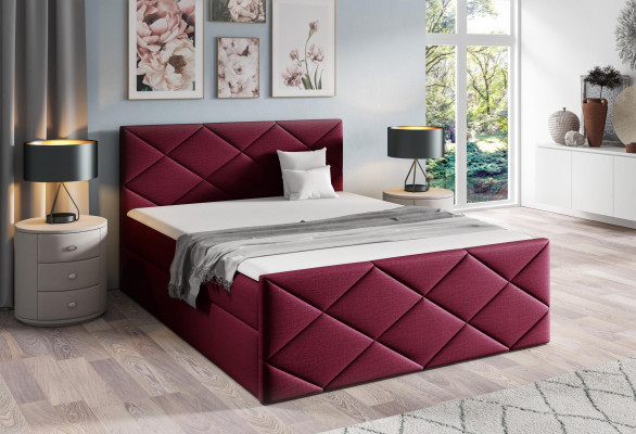Bed bed base box spring bed 180x200 Bedroom Design Double Modern