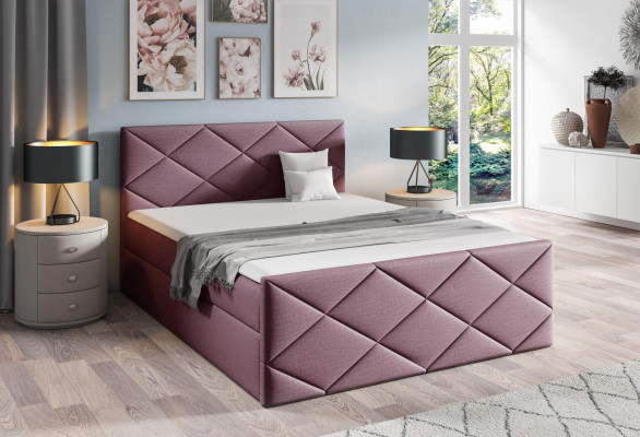 Bed bed base box spring bed 180x200 Bedroom Design Double Modern