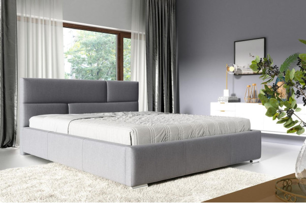 Bed Bed Frame Bedroom Design Double Hotel Modern Fabric new 180x200 Furniture