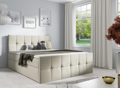 Bed bed base box spring bed Bedroom Upholstery Design Double Modern