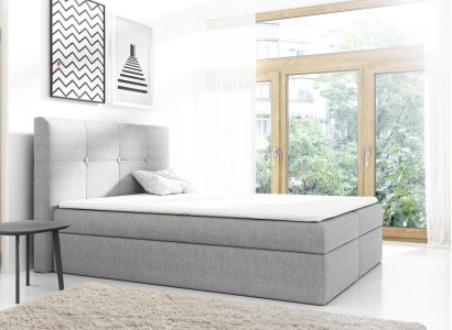 Box spring bed design double hotel modern bed bedroom beds 160cm