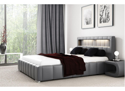 Bed frame Upholstered bed Design Double Hotel Modern Bed Bedroom Beds new