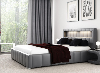 Bed frame Upholstered bed Design Double Hotel Modern Bed Bedroom Beds new