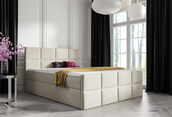 Bed bed base box spring bed Bedroom Upholstery Design Double Hotel Modern