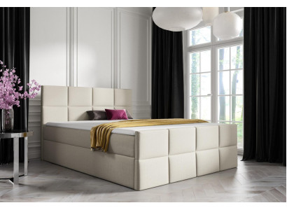 Bed bed base box spring bed Bedroom Upholstery Design Double Hotel Modern