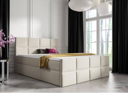 Bed bed base box spring bed Bedroom Upholstery Design Double Hotel Modern