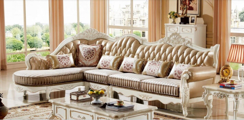 Living room Corner sofa Sofa Couch Upholstery Furniture Upholstery Furniture Sofas Leather