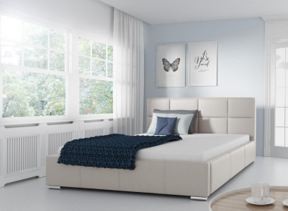 Double Bed Padded Beds Leather Bed Design Luxury Furniture 200x200 Bed Frame