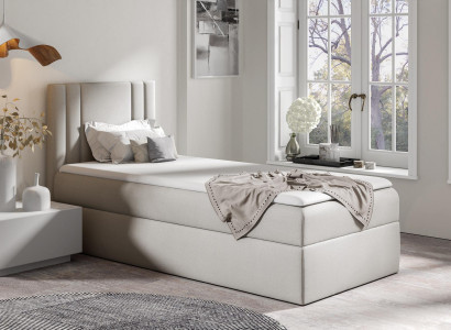 Mini Bed Single Bedroom Beds Upholstery Design Youth Bed Luxury Fabric