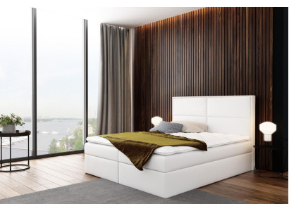 Bed with bed base Upholstered bed Box spring bed design double Hotel Bedroom