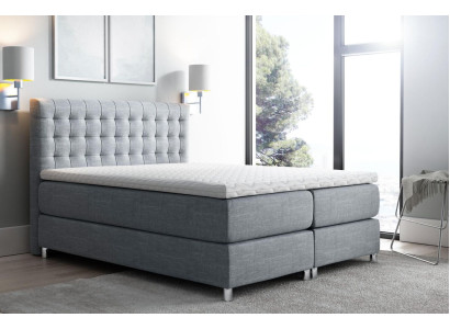 Box spring bed Double bed Marriage bed Bed frame Bed Upholstered bed Beds Polyester