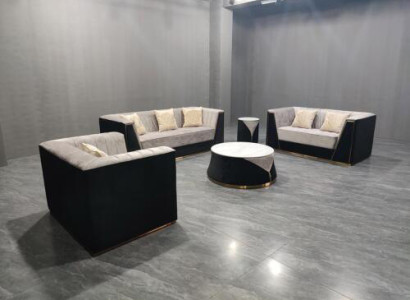 Medusa Sofa set Furniture Couch Set 4 pieces. Complete e Suite coffee table