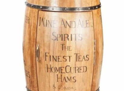 Barrel Wine Rack Home Bar Vintage Wood Bar Table Wood Cabinets Round new