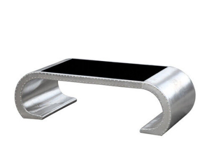 Aviator Coffee table Vintage airplane style Side table Living room table Table
