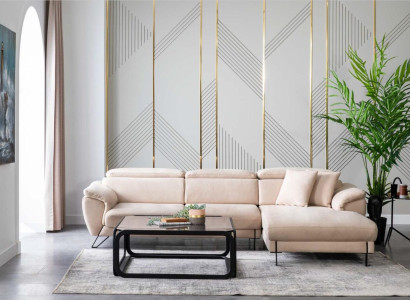 Corner sofa Couch Living landscape Sofa Corner suite Couches Corner suite Furniture