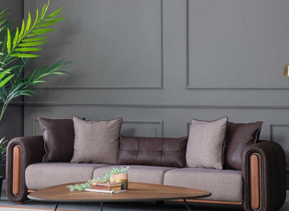 Sofa Couch Furniture Furnishing Four-seater Couches 280cm xxl Sofas Couches