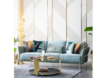 xxl three-seater couch upholstery furniture fabric big sofa couches textile 240cm