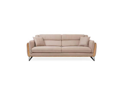 Three-seater couch baroque rococo sofa upholstery classic couches living room