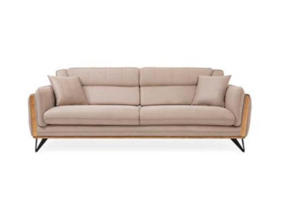Three-seater couch baroque rococo sofa upholstery classic couches living room