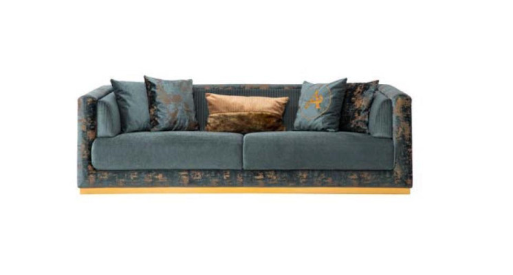 Luxury Living room Furniture Sofa set Set Couch Suite Textile Couches