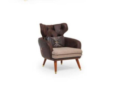 Single Seater Sofa Couch Armchair Wing Chair Upholstery Furniture TV Relax