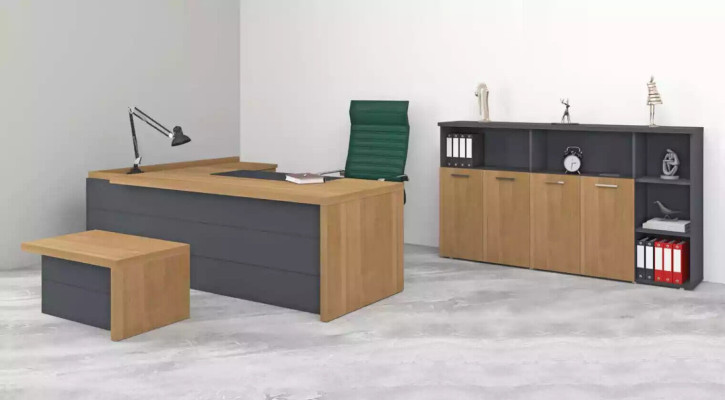 Study room Suite Desk Cabinets Coffee table Office Furnishings
