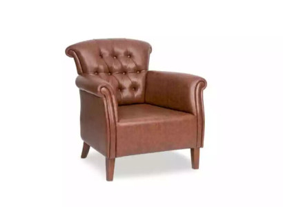 Designer Armchair Brown Luxury Chesterfield Furniture Luxury Office Executive Chair