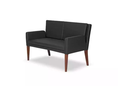 Sofa two-seater textile couch workplace furniture range seating furniture