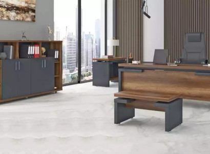 Office Set Study room furniture Complete's Set Desk Filing cabinet