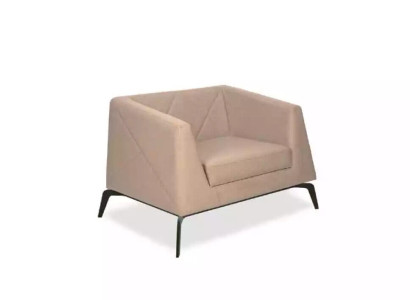 Beige Luxury Armchair Office furniture Upholstered armchair Study room furniture