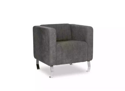 Gray Armchair Modern Design Furniture Study room new Office Textile