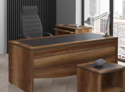 Study room Desk Wood Office desk Office Furniture Executive desk