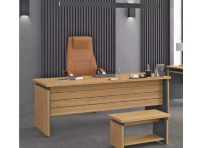 Wood Desk Office Office Office furniture Study room Executive desk
