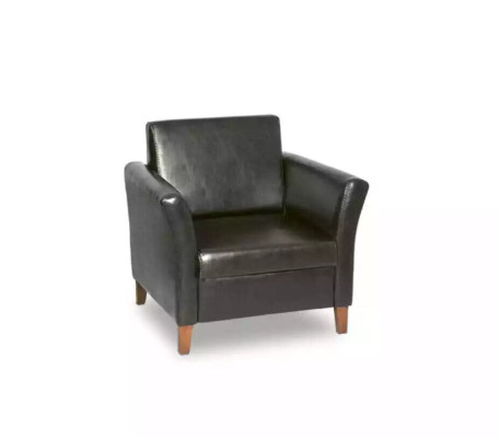 Armchair Black Office Office Study room Office Furniture Textile new